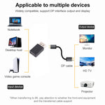 อะแดปเตอร์ตรง DisplayPort ชาย 8K เป็น Mini DisplayPort หญิง, DP ชาย เป็น Mini DP หญิง ตรง