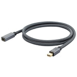 สาย Mini DP ชาย OD6.5 มม. เป็น DisplayPort หญิง, DP ชาย เป็น หญิง
