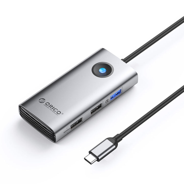 แท่นเชื่อมต่อ ORICO PW11-5P Type-C / USB-C 5-in-1 ความเร็ว 5Gbps