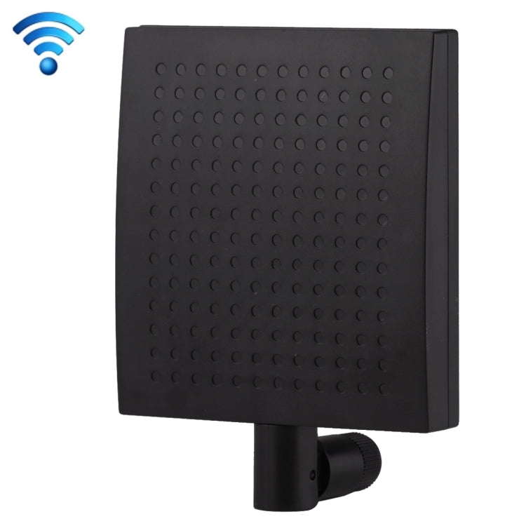 เสาอากาศ WiFi แบบแผง 5.8GHz ขั้วต่อ SMA ตัวผู้ 12dBi สีดำ 5.8GHz