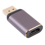 อะแดปเตอร์ HDMI 2.1 ตัวเมีย 8K 60Hz เป็น DP ตัวผู้, DP ตัวผู้