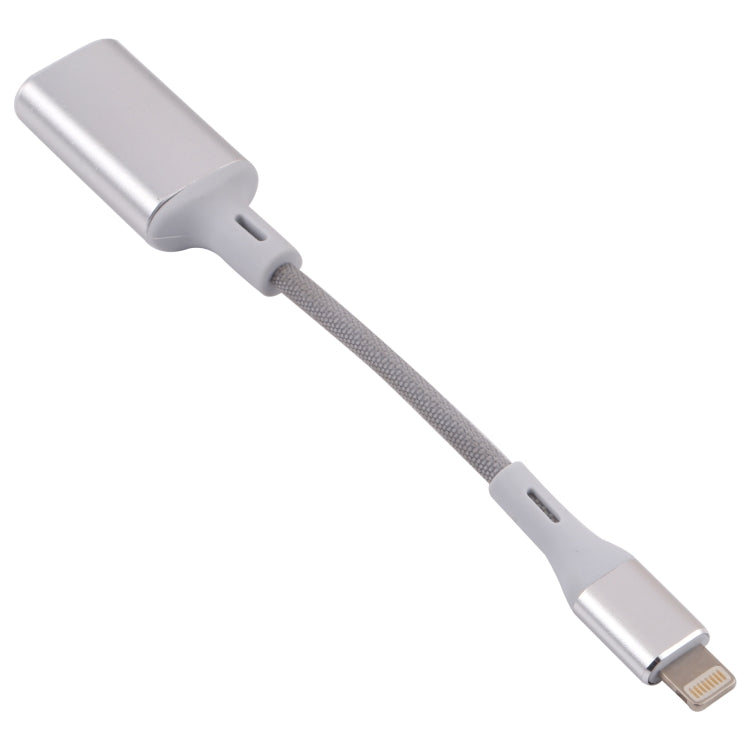อะแดปเตอร์กล้อง OTG 8 Pin ตัวผู้เป็น USB ตัวเมีย รองรับ IOS 13 ขึ้นไป
