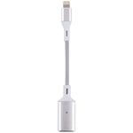 อะแดปเตอร์กล้อง OTG 8 Pin ตัวผู้เป็น USB ตัวเมีย รองรับ IOS 13 ขึ้นไป