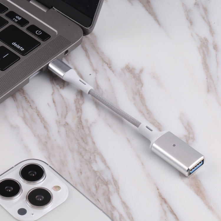 อะแดปเตอร์กล้อง OTG 8 Pin ตัวผู้เป็น USB ตัวเมีย รองรับ IOS 13 ขึ้นไป