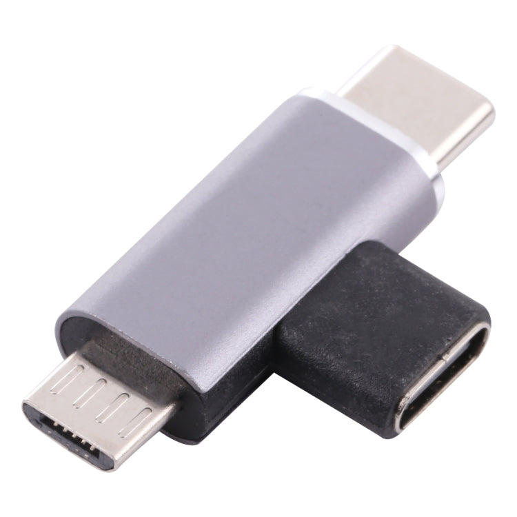 อะแดปเตอร์แปลง USB-C / Type-C ตัวเมียเป็น USB-C / Type-C ตัวผู้ + Micro USB ตัวผู้, ตัวเมีย Type-C เป็น ตัวผู้ Type-C + Micro USB
