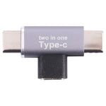 อะแดปเตอร์แปลง USB-C / Type-C ตัวเมียเป็น USB-C / Type-C ตัวผู้ + USB-C / Type-C ตัวผู้, ตัวเมีย Type-C เป็น ตัวผู้ Type-C