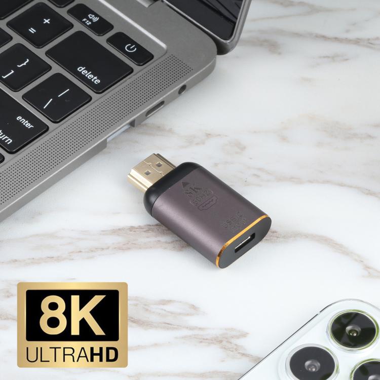 อะแดปเตอร์ 8K 60Hz USB-C / Type-C ตัวเมียเป็น HDMI ตัวผู้