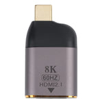 อะแดปเตอร์ 8K 60Hz HDMI ตัวเมียเป็น USB-C / Type-C ตัวผู้