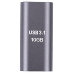 อะแดปเตอร์ USB 3.1 Type-C ตัวผู้เป็น USB 3.1 Type-C ตัวเมียแบบข้อศอก USB 3.1 Type-C ตัวผู้เป็น USB 3.1 Type-C ตัวเมีย