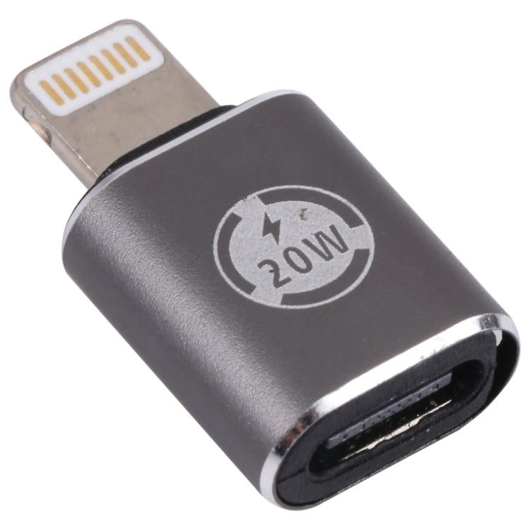 อะแดปเตอร์ชาร์จ 20W 8 Pin ตัวผู้เป็น USB-C / Type-C ตัวเมีย แบบตรง