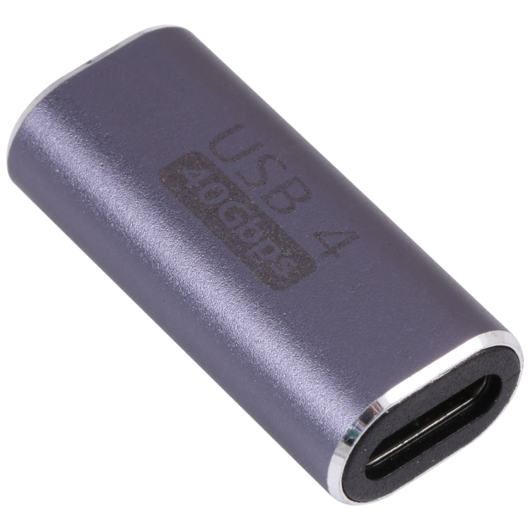 อะแดปเตอร์โลหะ USB-C / Type-C 4.0 ตัวเมียเป็นตัวเมีย ความเร็ว 40Gbps, Type-C 4.0 ตัวเมียเป็นตัวเมีย