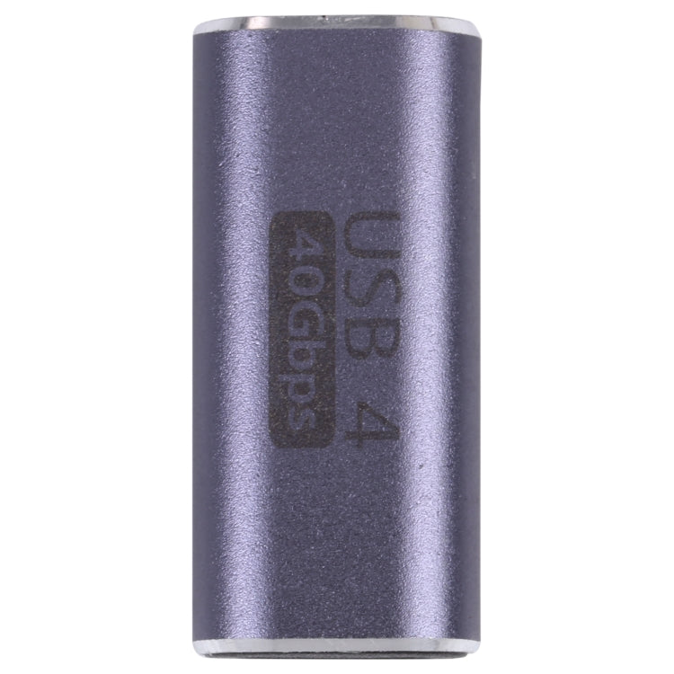 อะแดปเตอร์โลหะ USB-C / Type-C 4.0 ตัวเมียเป็นตัวเมีย ความเร็ว 40Gbps, Type-C 4.0 ตัวเมียเป็นตัวเมีย