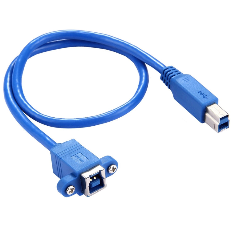 สายอะแดปเตอร์ USB 3.0 B ตัวเมียเป็น B ตัวผู้ ยาว 50 ซม. สำหรับเครื่องพิมพ์/สแกนเนอร์