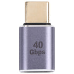 อะแดปเตอร์ USB-C / Type-C ตัวผู้เป็นตัวเมีย 40Gbps Type-C 4.0 M เป็น F