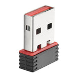 อะแดปเตอร์ WiFi USB 2.0 RTL8188 150Mbps 2.4GHz การ์ดเครือข่ายภายนอก