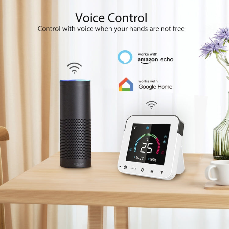 เครื่องควบคุมเครื่องปรับอากาศอินฟราเรดหน้าจอสีอัจฉริยะ WiFi NEO NAS-RT01W