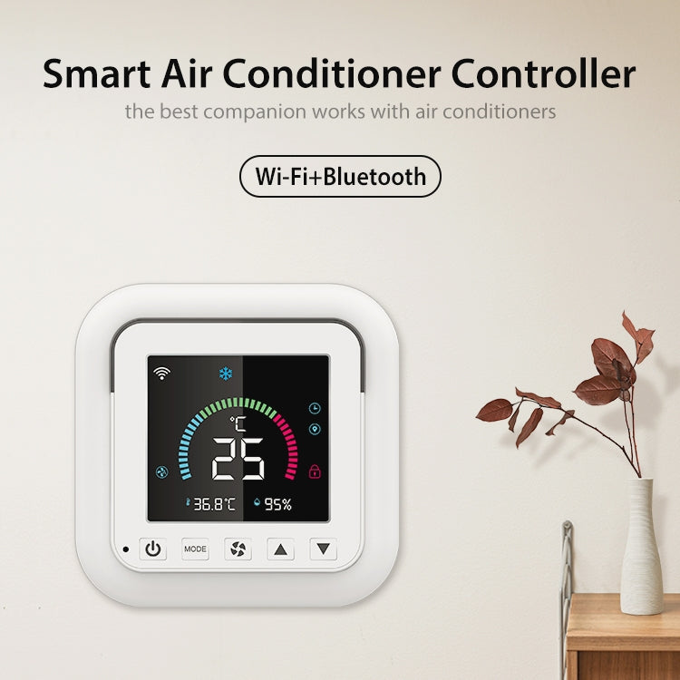 เครื่องควบคุมเครื่องปรับอากาศอินฟราเรดหน้าจอสีอัจฉริยะ WiFi NEO NAS-RT01W