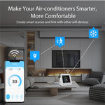 เครื่องควบคุมเครื่องปรับอากาศอินฟราเรดหน้าจอสีอัจฉริยะ WiFi NEO NAS-RT01W