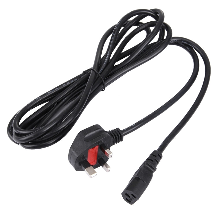 สายไฟ UK BS-1363/A LP-60L ถึง C13 พร้อมฟิวส์ สำหรับ PC เครื่องพิมพ์ และสแกนเนอร์ ความยาว 3 ม.