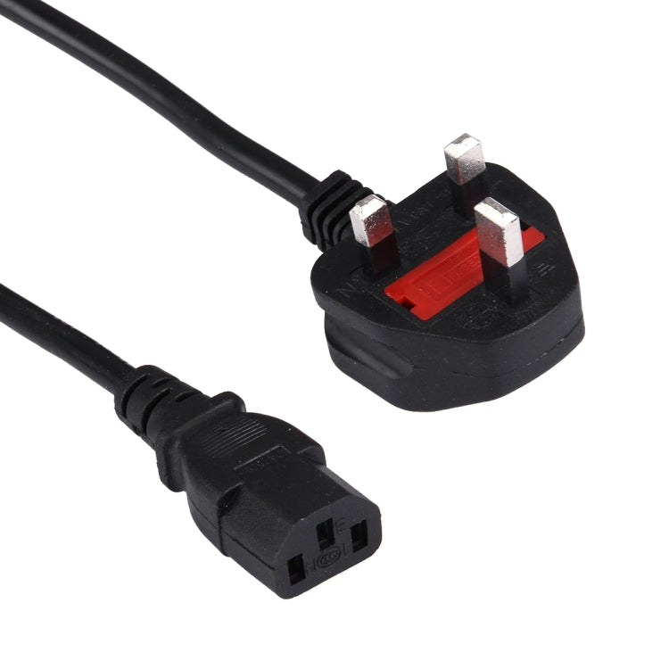 สายไฟ UK BS-1363/A LP-60L ถึง C13 พร้อมฟิวส์ สำหรับ PC เครื่องพิมพ์ และสแกนเนอร์ ความยาว 3 ม.