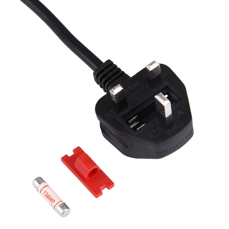 สายไฟ UK BS-1363/A LP-60L ถึง C13 พร้อมฟิวส์ สำหรับ PC เครื่องพิมพ์ และสแกนเนอร์ ความยาว 3 ม.