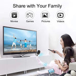 MiraScreen G2-4 ตัวรับสัญญาณ HDMI แสดงผลไร้สาย WiFi Airplay Miracast DLNA 1080P HD TV Stick, G2-4