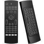 รีโมทคอนโทรลเมาส์อากาศไร้สาย 2.4GHz รุ่น MX3-L พร้อมเสียงและไฟแบ็คไลท์