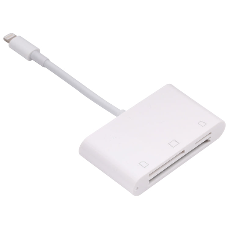 เครื่องอ่านการ์ด 3 in 1 CF / TF / SD สำหรับอุปกรณ์ 8 Pin รุ่น NK-1011
