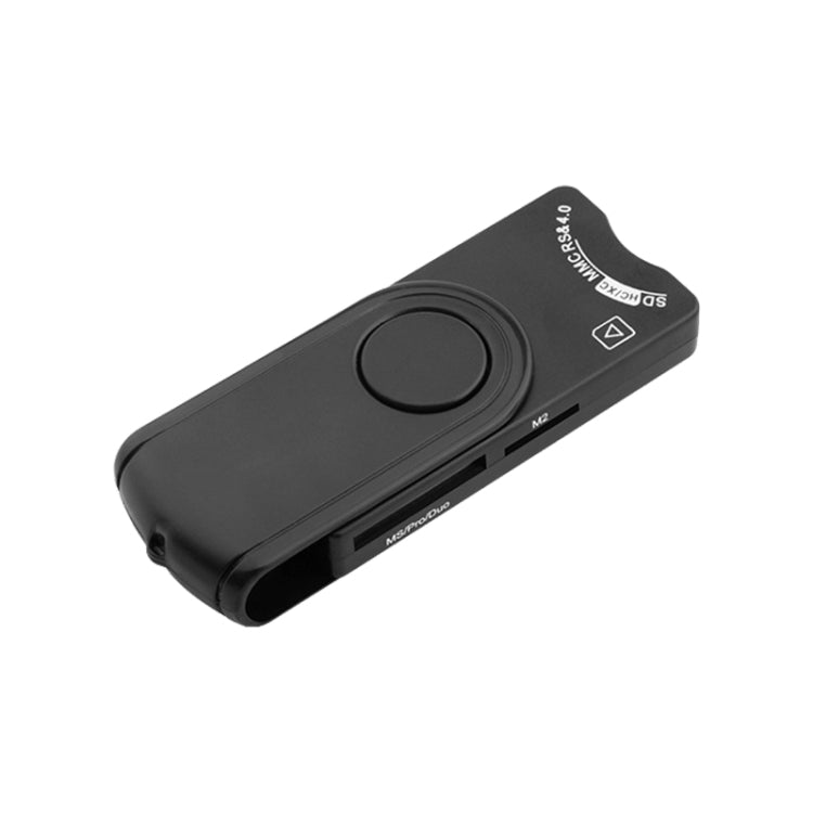 Rocketek SCR10 ตัวอ่านการ์ดสมาร์ท USB2.0 / SD / TF / M2 / MS / SIM, SCR10