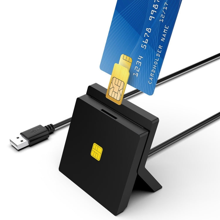 Rocketek CR319 ตัวอ่านการ์ดสมาร์ท / SIM USB 2.0 2 in 1