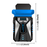 พัดลมระบายความร้อนแล็ปท็อปแบบพกพา Ice Troll 5 COOLCOLD ปรับความเร็วได้ ประสิทธิภาพสูง พร้อมตัวควบคุม USB 5V (สีดำ), USB 5V (สีขาว)