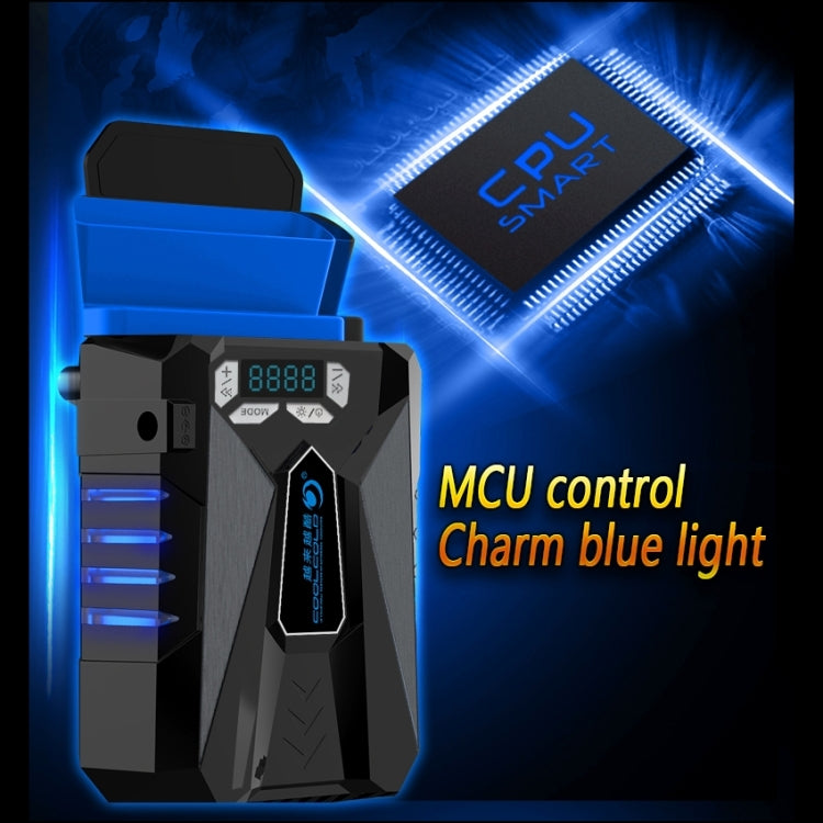 พัดลมระบายความร้อนแล็ปท็อปแบบพกพา Ice Troll 5 COOLCOLD ปรับความเร็วได้ ประสิทธิภาพสูง พร้อมตัวควบคุม USB 5V (สีดำ), USB 5V (สีขาว)