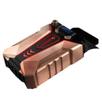 พัดลมระบายความร้อนแล็ปท็อป Ice Troll 7 COOLCOLD แบบเทอร์โบ รุ่นเงียบพิเศษ AC 220V (สีบรอนซ์)