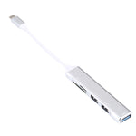 แท่นต่อ USB-C / Type-C 3.1 5 in 1 พร้อมช่องเสียบการ์ด SD / TF และพอร์ต USB 3.0 จำนวน 3 ช่อง, USB-C / Type-C 3.1