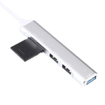 แท่นต่อ USB-C / Type-C 3.1 5 in 1 พร้อมช่องเสียบการ์ด SD / TF และพอร์ต USB 3.0 จำนวน 3 ช่อง, USB-C / Type-C 3.1