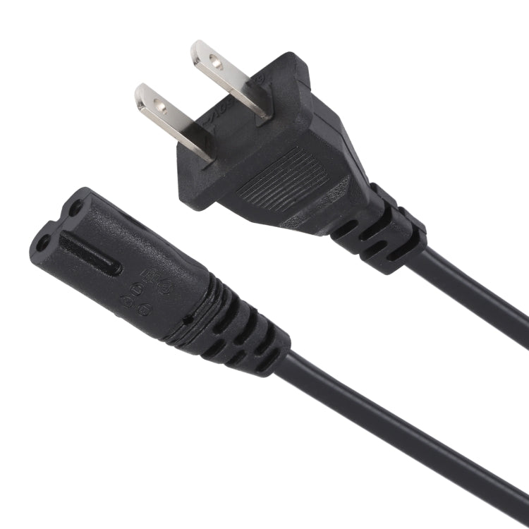 สายไฟ AC สำหรับโน้ตบุ๊กแบบขา 2 ขา สไตล์อเมริกา ความยาว 3 เมตร, ปลั๊กสไตล์อเมริกา 2 ขา ความยาว 3 เมตร
