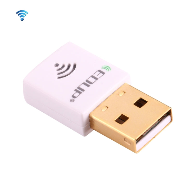 EDUP EP-AC1619 การ์ดเครือข่าย WiFi แบบ USB ไร้สาย 600Mbps 2.4G / 5.8Ghz 150M+433M สองย่านความถี่ สำหรับโน้ตบุ๊ก / แล็ปท็อป / พีซี, EP-AC1619 600Mbps (สีขาว), EP-AC1619 600Mbps (สีดำ)