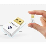 EDUP EP-AC1619 การ์ดเครือข่าย WiFi แบบ USB ไร้สาย 600Mbps 2.4G / 5.8Ghz 150M+433M สองย่านความถี่ สำหรับโน้ตบุ๊ก / แล็ปท็อป / พีซี, EP-AC1619 600Mbps (สีขาว), EP-AC1619 600Mbps (สีดำ)