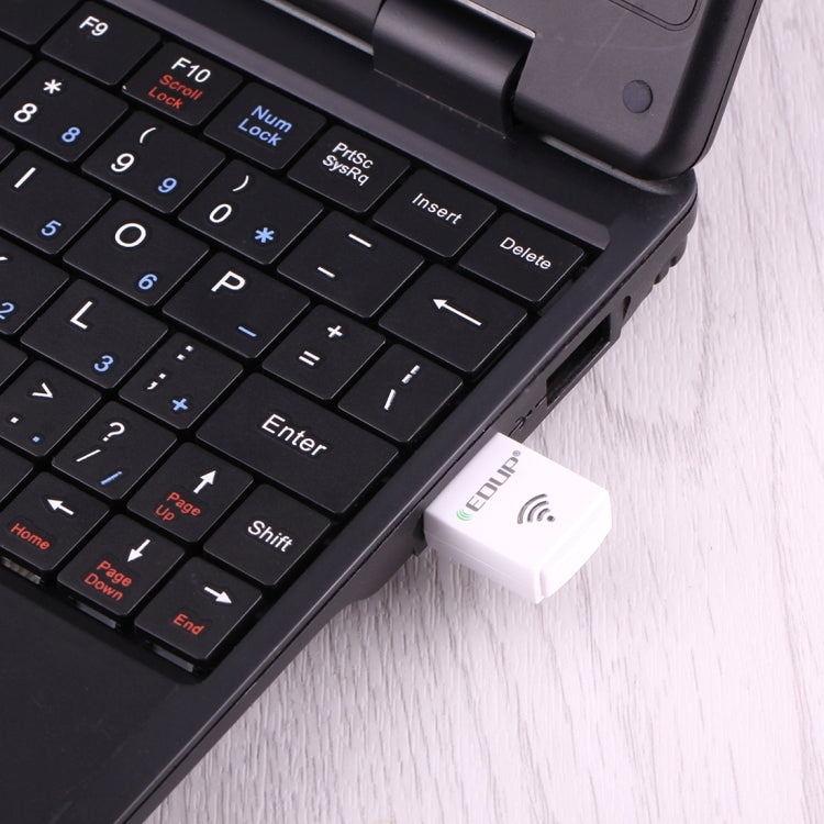 EDUP EP-AC1619 การ์ดเครือข่าย WiFi แบบ USB ไร้สาย 600Mbps 2.4G / 5.8Ghz 150M+433M สองย่านความถี่ สำหรับโน้ตบุ๊ก / แล็ปท็อป / พีซี, EP-AC1619 600Mbps (สีขาว), EP-AC1619 600Mbps (สีดำ)