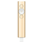 Logitech Spotlight 2.4Ghz USB Wireless Presenter PPT Remote Control Flip Pen, Spotlight (Grey), Spotlight (Gold)