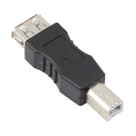 อะแดปเตอร์ USB 2.0 A ตัวเมียเป็น USB B ตัวผู้, USB AF เป็น USB BM