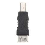 อะแดปเตอร์ USB 2.0 A ตัวเมียเป็น USB B ตัวผู้, USB AF เป็น USB BM