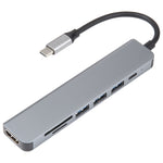 อะแดปเตอร์ HUB USB-C / Type-C 7 in 1 เป็น USB, 7 in 1