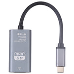 TH001 อะแดปเตอร์ USB-C / Type-C ตัวผู้เป็น HDTV ตัวเมีย 4K UHD, TH001 (สีเทา), TH001 (สีแดง)