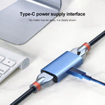 Z08 อะแดปเตอร์ 3 in 1 USB-C / Type-C 8K HDMI, Z08