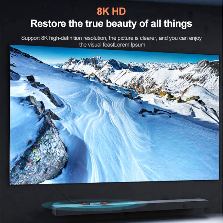 Z08 อะแดปเตอร์ 3 in 1 USB-C / Type-C 8K HDMI, Z08