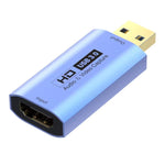 Z26A การ์ดจับภาพวิดีโอ HD HDMI/F ตัวเมียเป็น USB 3.0/M ตัวผู้, Z26A