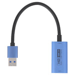 Z29D การ์ดจับภาพวิดีโอ HD HDMI/F ตัวเมียเป็น USB 3.0/M ตัวผู้พร้อมสาย, Z29D