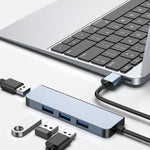 อะแดปเตอร์ HUB USB 4 in 1 เป็น USB 3.0 x4 สายยาว 1.2 เมตร รุ่น BYL-2013U3 12 ซม.