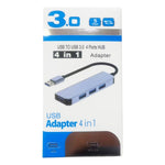 อะแดปเตอร์ HUB USB 4 in 1 เป็น USB 3.0 x4 สายยาว 1.2 เมตร รุ่น BYL-2013U3 12 ซม.
